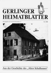 Gerlinger Heimatblätter