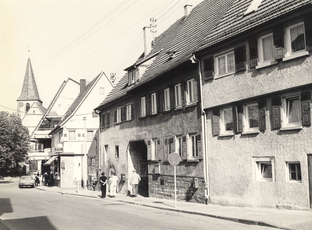 Kirchstr. 20-22-24 um 1984