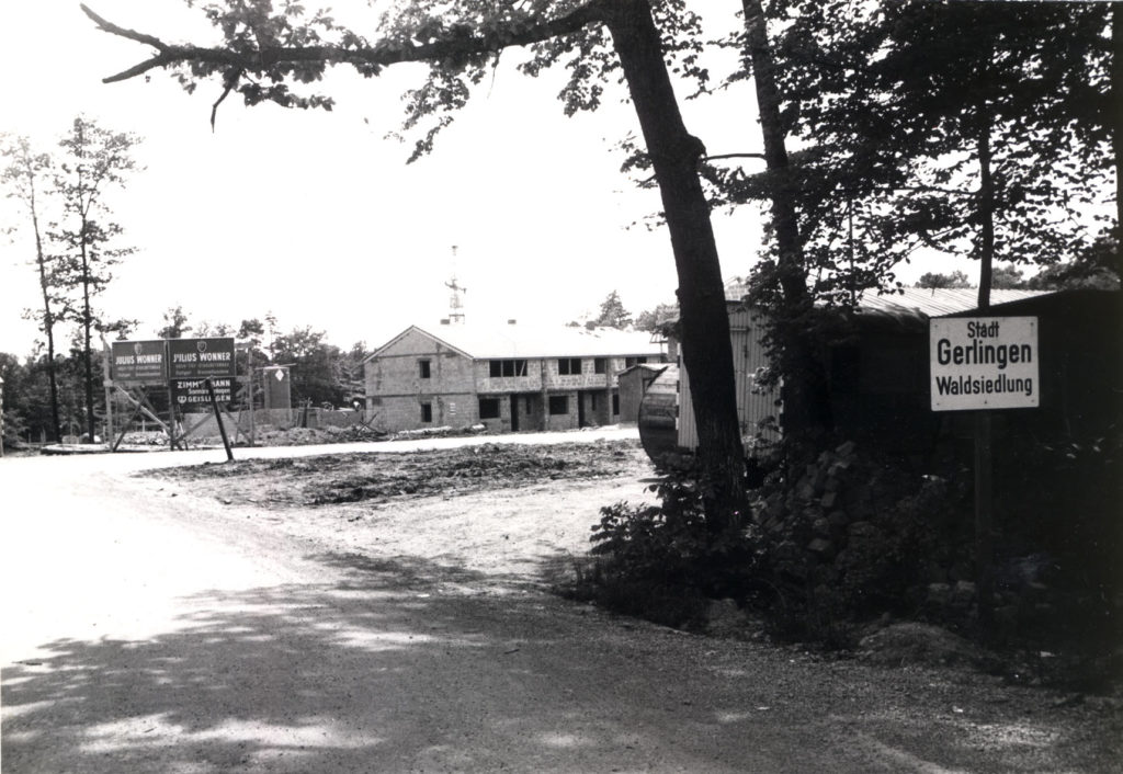 Waldsiedlung Bau 1962