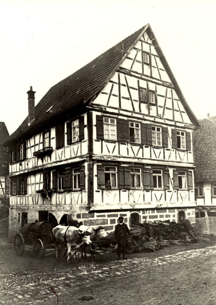 Weilimdorfer-Str. 5 um 1920