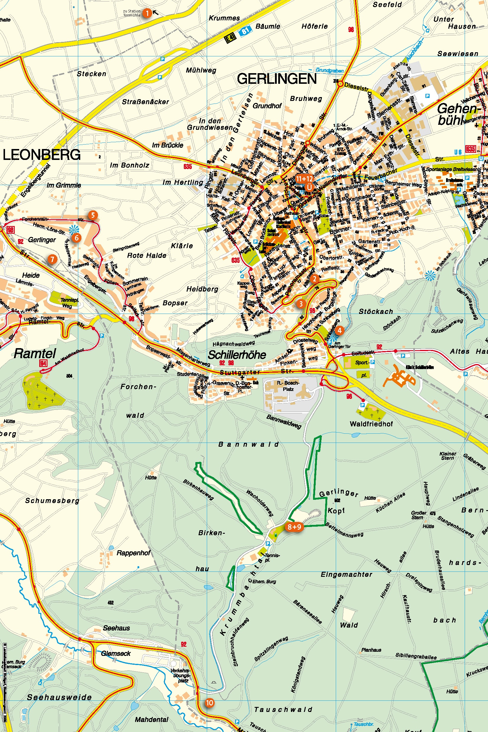 Gerlingen - Geologischer Pfad