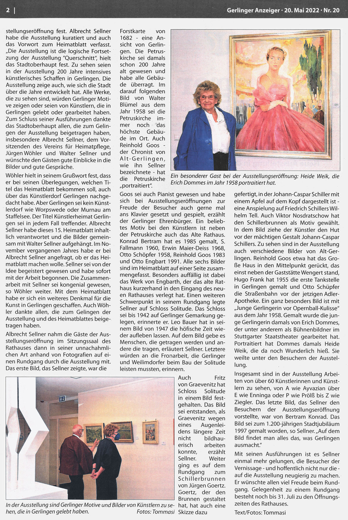 Gerlinger Anzeiger vom 20.05.2022